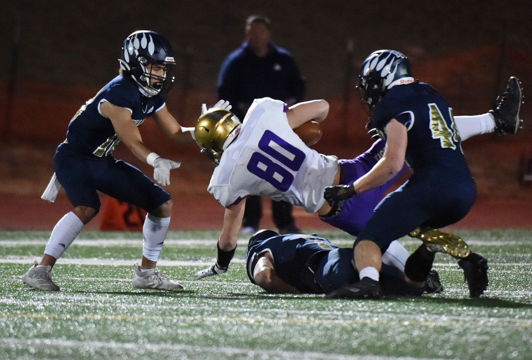 PHOTOS: Palmer Ridge Bears (63) Holy Family Tigers (7)